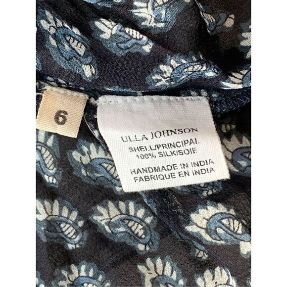 Ulla Johnson 100% Silk Georgette Aix Peasant - Picture 11 of 12